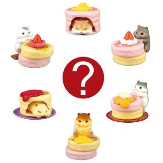 Blind Box Epoch Cute Miniature Hamster Pancakes Surprise Figure 1 Random Toy