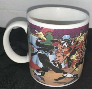 Vintage Walt Disney Applause Mug Mickey Mouse Minnie Mouse Goofy Coffee Tea