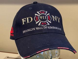 Fdny Police Nyc Fire Dept 911 Blue York Brooklyn Hat 9/11 Memorial Cap A