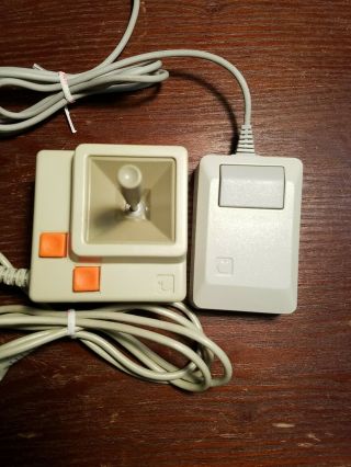 Rare Vintage Apple Computer Joystick Iie A2m2002 Asis And 2m2070 Mouse