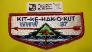 Oa Kit - Ke - Hak - O - Kut 97 S1c Flap Mid - America Council Ne