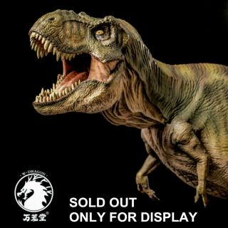 W - Dragon 1/35 Tyrannosaurus Rex Statue T - Rex Dinosaur Figure Animal Toy