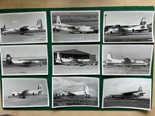 40 Fokker/fairchild F - 27/fh - 227 B&w Photos