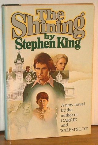 Stephen King The Shining Fine Vintage - Like 1977 Cover Doubleday Hb Hc Hardback