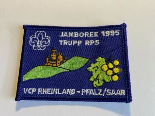 1995 18th World Scout Jamboree Germany Trupp Rps Vcp Rheinland - Pfalz/saar