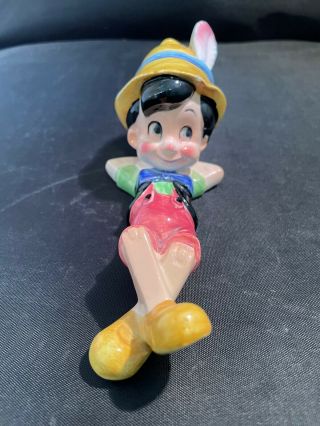 Vintage Walt Disney Japan Pinocchio Ceramic Porcelain Figure