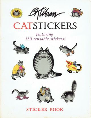 122 B.  Kliban Cat Stickers