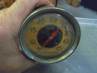 Vintage Airguide Boat Speedometer