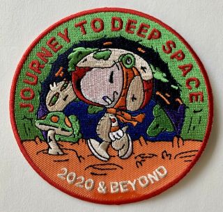 Psychedelic Snoopy Research Crew Mission To The Moon 2024 Patch