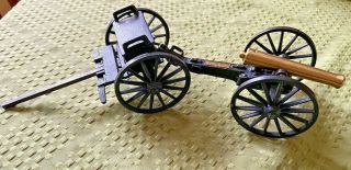 Min Brass Barrel Civil War Cannon - Artillery Box - Pea Ridge Nat 