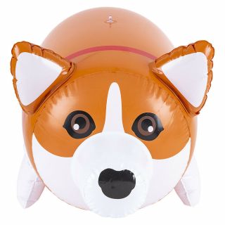 24 " Corgi Puppy Dog Inflatable Eye Catching Inflate Blow Up Toy Party Decoration
