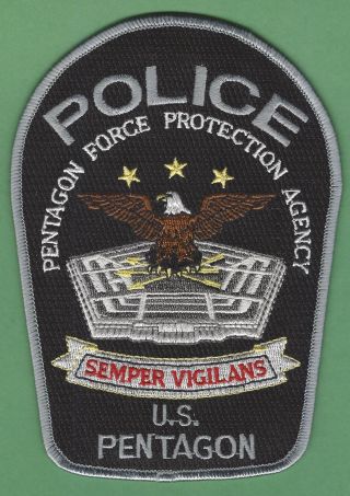 United States Pentagon Police Force Protection Agency Shoulder Patch