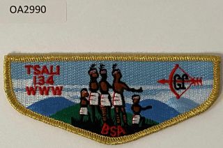 Boy Scout Oa 134 Tsali Lodge Flap S27