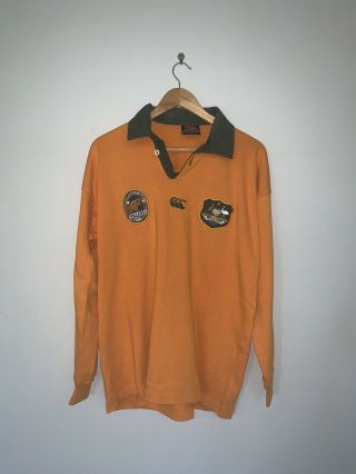 Vintage 90s Australia Wallabies Jersey Size Medium Canterbury