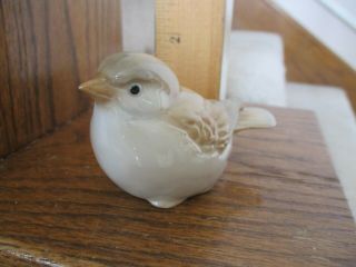 Homco Glazed Porcelain Sparrow Bird Figurine Japan