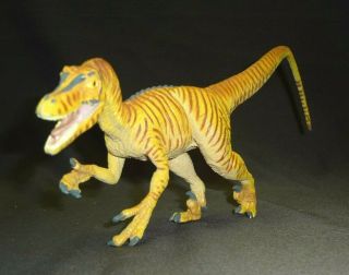 Dinosaur Velociraptor Rubber Toy Figurine Figure Safari 1993