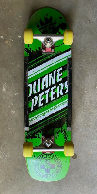 Vintage Black Label Duane Peters Skateboard - Indys - Rainskates
