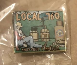 Ibew Local Union 760 Knoxville,  Tennessee Lapel Pin University Of Tennessee