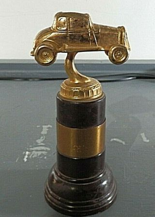 Vintage Automobile Car Racing Trophy; 1959’s To 1960’s Trophy Craft Co.  La Ca