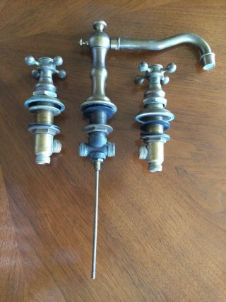 Vintage Solid Brass Faucets And Water Spigot