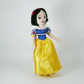 Disney Store Classic Princess Snow White 12 Inch Rag Doll Embroidered