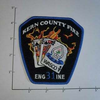 Kern County Fire Department Engine 31 Patch