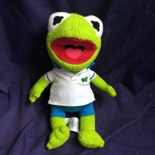 Disney Store Muppet Babies Kermit The Frog Plush Soft Toy
