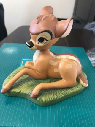 Wdcc Disney Classics Bambi " The Young Prince " With & Picture 1228663