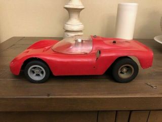 Vintage Rare Jerobee Bolink 1/12 Porsche Onraod Car Rolling Chassis