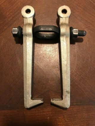 Vintage Snap On Tools Usa Cj2821 Bar Puller Jaw 6in Long Gear Bearing Set Center