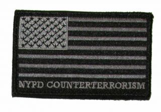 York State City Police Detective Counter Terrorism Bureau Vest Patch Nypd