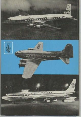 Pictorial History of Pan American World Airways by Turner (1973) HARDCOVER ED. 2