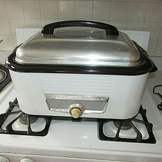 Vintage 1950s Westinghouse Roaster Electric Turkey Oven Ro5411