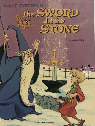 Walt Disney’s The Sword And The Stone - Whitman Publishing - 1963
