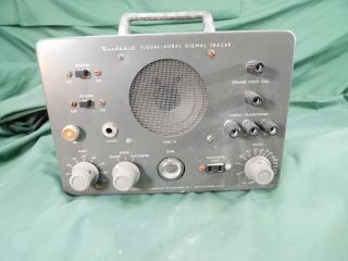 Vintage Heathkit Model T - 3 Visual - Aural Signal Tracer Electrical Test Device