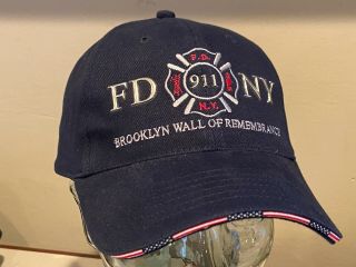 Fdny Police Nyc Fire Dept 911 Blue York Brooklyn Hat 9/11 Memorial Cap E
