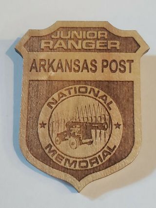 Arkansas Post National Park Service Junior Ranger Badge
