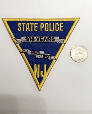 Jersey Nj State Police Patch