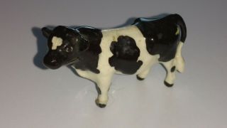 Vintage Hagen Renaker Adult Holstein Cow Farm Ceramic Animal Figurine Miniature