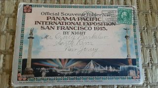 Official Souvenir Folder Panama Pacific International Expo San Francisco 1915