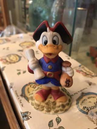 Disney Schmid Uncle Scrooge Mcduck Donald Duck Figurine Mickey 