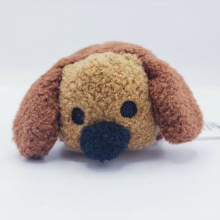 Disney Store Tsum Tsum Rowlf The Muppets 3.  5” Mini Plush Toy Brown Dog Muppet