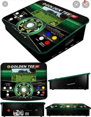 Golden Tee Go Golf Play Anywhere All - In - One Portable Screen