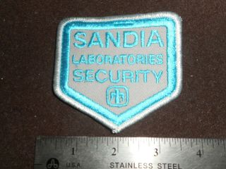 Mexico: Sandia Labs Security Patch.  Old Atomic Energy Era 1960s