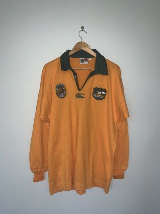 Vintage 90s Australia Wallabies Jersey Size Large Canterbury