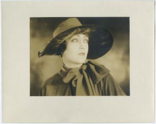 Silent Film Fashion Icon Gloria Swanson Large Vintage 1920s Er Richee Photograph