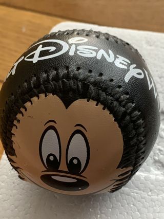 Walt Disney World Mickey Mouse Black Souvenir Baseball