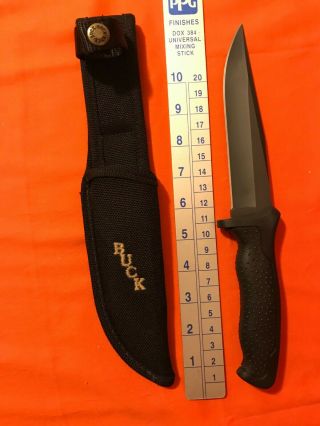 Rare Vintage Buck 650 Fixed Blade Survival Tactical Hunting Knife Usa 1994