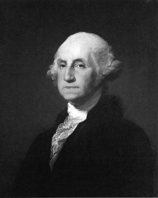 President George Washington Gilbert Stuart 11 X 14 Poster Photo Picture Bw1
