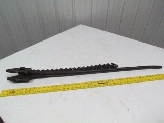Vulcan No.  13 - 1/2 Vintage Williams Flat Chain Pipe Wrench 44 " Oal 1 - 1/2 To 6 "